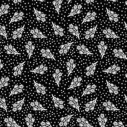 Black - Small Floral
